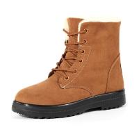 botas de nieve cálidas de invierno para mujer zapatos planos - details 0