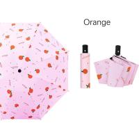 Paraguas plegables de verano a prueba de viento, impermeables, anti UV para mujeres y hombres automáticos - details 14