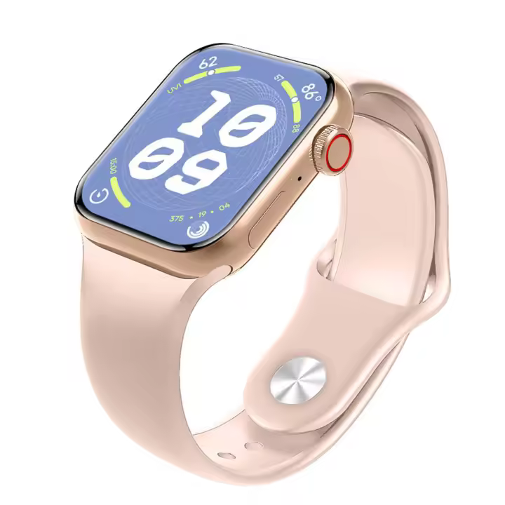 Reloj inteligente GS9 Mini, Smartwatch with Detección de Frecuencia cardíaca, Pantalla dividida, 3D, Dial dinámico, ajustado, configuración de tiempo, Alta definición - 1