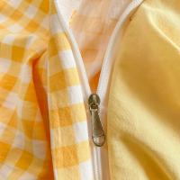 Funda de Edredón de Estilo a Cuadros Cubierta de Cama Doble Cara Material Amigable con la Piel - details 7