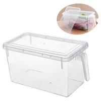 Caja de almacenamiento para refrigerador, organizador apilable para alimentos, armario para nevera - details 3