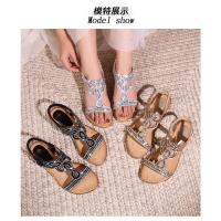 Sandalia Plana Mujer 2025 con Zarcillos Brillantes - Diseño Transpirable Boho Chic,Zapatos de Verano Cómodos para Playa y Fiesta,Moda Elegante Primavera-Verano - details 6