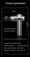 Pistola de Masaje Muscular, Eléctrica Masajeador de Músculos, 8 Cabezales de Masaje, Pantalla LCD Táctil, para Espalda y Todo el Cuerpo Relajación de Masaje Muscular - details 7