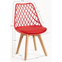 Paquetes Sillas Comedor - Pack 4 Sillas Mima - Blanco - details 22