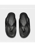 Sandalias retro antideslizantes y resistentes al desgaste para hombre, zapatos de playa transpirables de cuero de gran tamaño, de verano - details 1