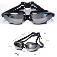 Banda ajustable impermeable para adultos, protección UV de silicona, portátil, antivaho, práctica, deportes acuáticos, gafas de natación - details 0