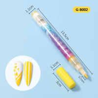 Lápiz de dibujo para arte de uñas, esmalte de Gel único, grafiti de belleza, decoración impermeable, pintura acrílica, delineador de fácil secado, herramienta de manicura - details 6