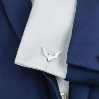 Gemelos de murciélago para hombre, botones de puño de acero inoxidable para camisa de muñeca, joyería para novio de boda, accesorios para hombre - details 7