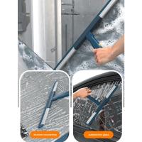 Escoba mágica de doble propósito para barrer y fregar de aleación de aluminio con varilla larga, limpiaparabrisas de vidrio de longitud Variable, raspador perezoso para Baño - details 1