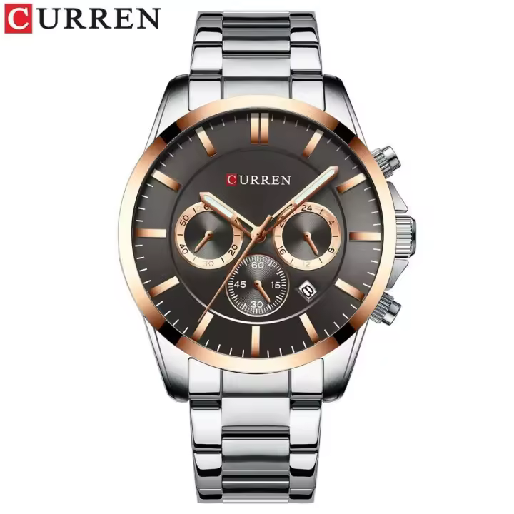 Reloj de Cuarzo para Hombres CURREN 8358 Funcionalidad Multifuncional Resistente al Agua - 1