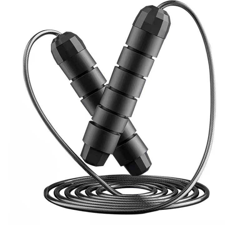 Entersports Cuerda de Saltar Ajustable Ideal para Ejercicio y Adelgazamiento - 1