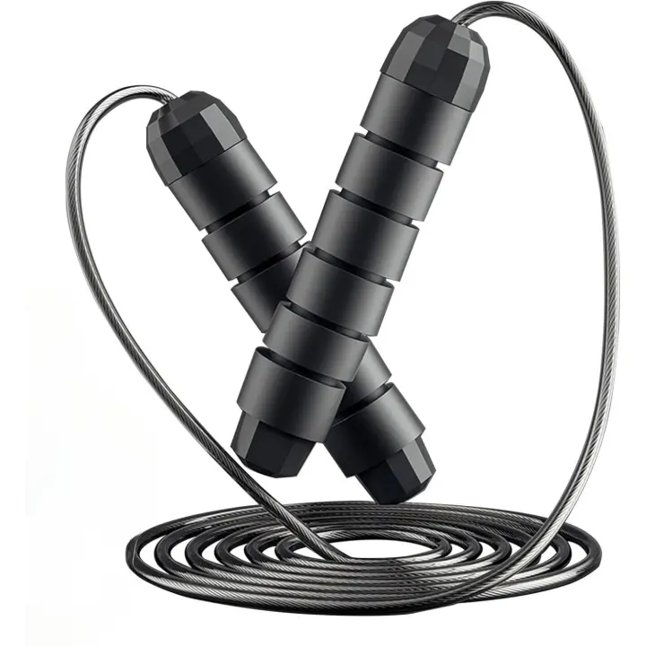 Entersports Cuerda de Saltar Ajustable Ideal para Ejercicio y Adelgazamiento - 1