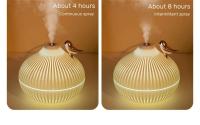 300ml USB Humidificador de Aire Mini Difusor de Aroma de Agua con Luz LED Cálida de Noche para el Hogar Habitación Humidificador Ultrasónico de Niebla Fría - details 5