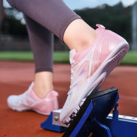 Nuevos zapatos de pista, picos para hombres y mujeres, zapatillas de salto largo de pie para correr de medio y largo. - details 3