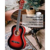 Kit de Iniciación para Guitarra Clásica 4/4 39" con Soporte de Pared con Ganchos, Diapasón, Afinador, Funda, Paño de Pulir 6 Cuerdas de Nylon, Negro - details 14