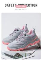 Zapatos de Trabajo para Mujeres Zapatillas de Seguridad en Acero Anti-golpes, No Resbaladizos, Protección de Pie - details 12