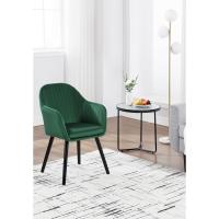 Silla de Comedor Estilo Vintage Juego de 1, Silla Cocina, Silla Nordica con Respaldo y Reposabrazos, Tela Pana, Estructura de Madera, Sillas para Tocador, Escritorio, Crema, EZS26cm-1 - details 93