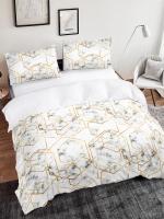 Juego de Cubierta de Edredón de Lujo en Tamaño King Queen Full Twin Ligero Negro y Blanco Estilo Bohemio para Niñas y Niños - details 8
