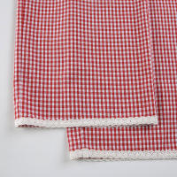 BUNO-Pantalones de encaje a rayas para mujer, Pantalones rectos de pierna ancha con cintura elástica y cordón, ropa de calle holgada para primavera y verano, pantalones de chándal informales - details 68