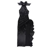Vestido dividido, nuevo vestido de banquete de moda para mujer. - details 12