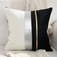 Funda de Cojín de Terciopelo ANUMEI de Lujo Pack de 2 45x45cm 30x50cm Decoración del Hogar Funda de Almohada Decorativa Sofá Diseño Gris Resistente a la Reducción Tipo de Cierre Cremallera - details 3