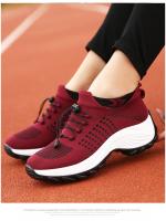 Zapatos de Caminada para Mujer Calcetines de Moda Zapatillas Transpirables Cómodos para Cuidado Postparto Plataforma Casual Loafers Antideslizantes - details 10