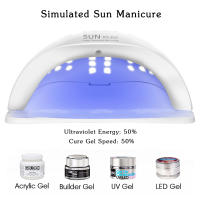 Secador de Uñas LED Profesional LULAA Sun X5Plus 72W Lámpara de Secado de Manicura de Salón para Herramientas de Belleza - details 8