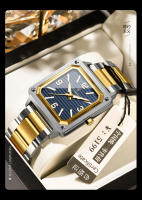 Reloj de hombre luminoso, impermeable, de marca suiza, nuevo reloj de cuarzo de moda. - details 6