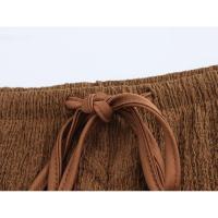 Conjunto de moda para mujer, top sin mangas de cintura alta y pantalones con botones, elegante para mujer - details 23