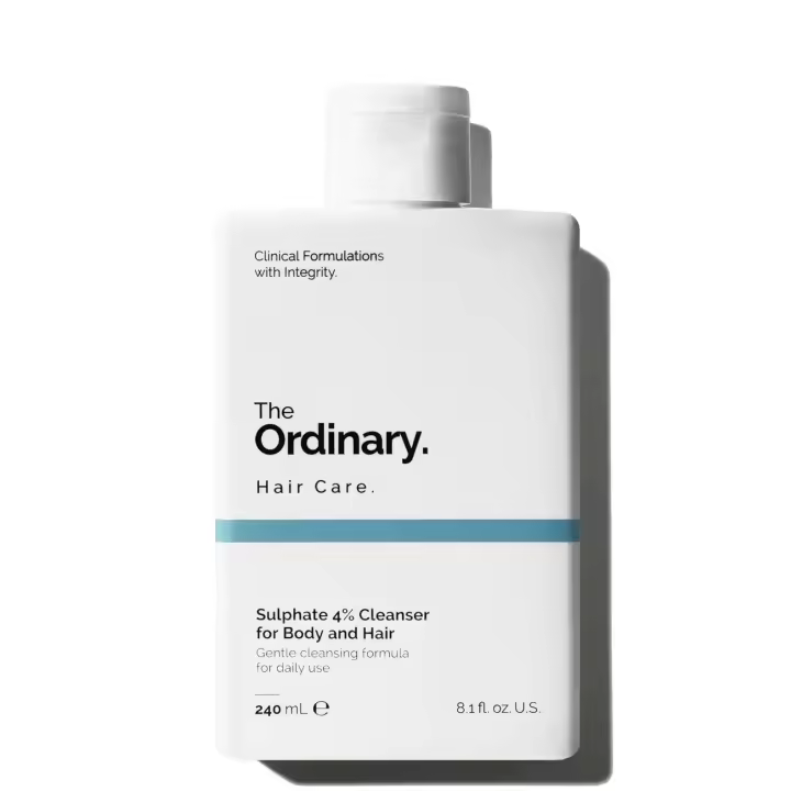 Un limpiador facial regular al 4% de sulfato para el cuerpo: limpieza diaria suave, adecuado para todo tipo de piel y cabello, 8,1 onzas líquidas - 1