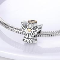 Abalorios de Encanto para Mujeres de Plata de Ley 925 Viaje Angel Love Boy Ajustables de 3mm Collar Original Pulsera DIY Joyería - details 8