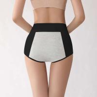 3 UDS Ropa interior menstrual a prueba de fugas de cintura alta sin costuras para mujer - details 13