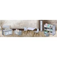 Kindermöbel,Kindersitzgarnitur,Kindertisch,Kinderstuhl,Alpaka,Grau