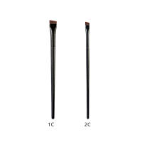 Brochas Profesionales para Maquillaje de Cejas y Delineador de Ojos 2Pcs Herramientas de Belleza para Marca de Cejas Delgadas y Anguladas - details 1