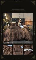 Juego de cama de seda Mulberry, Funda nórdica de seda con sábanas de tamaño Queen, Juego de cama King - details 27