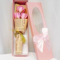 Bonito ramo de rosas romántico, regalo hecho a mano, caja de regalo de flores para Festival, elegante ramo de lazo, decoración de aniversario - details 2