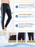 Mallas ajustadas de 3 mm para hombre, pantalones de secado rápido con protección solar para surf - details 4
