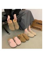 Pantuflas retro de corcho con suela gruesa de 4.5 pulgadas para mujer, primavera 2025 - details 9
