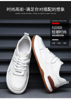 Cuero de vaca, cuero genuino, transpirable, versátil, deportivo, casual, zapatos para hombre - details 3