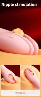 Estimulación de aumento de pecho, pezón, Vagina, clítoris, succionador para mujeres, vibrador de clítoris, cubierta de bomba de vacío, masturbador para adultos, juguete sexual - details 2