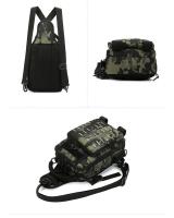 Mochila Táctica de Láser para Pesca con Bolsillo Molle para Viajes al Aire Libre Camping Senderismo Ciclismo Bolso de Mano para Señuelos y Rodillo de Pecho - details 13