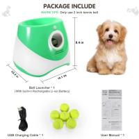 Pelota de saltar automática para mascotas, catapulta, lanzador de bolas para perros, juguete para Bulldog, máquina de tenis - details 2