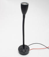 Luz de lectura de cuello de cisne para autocaravana, lámpara de pared de cabecera con interruptor para barco, yate, caravana, autocaravana, 3000K, 4000K, 6000K, 12V, 24V, 3W - details 6