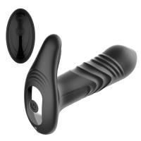Aplicación de control remoto inalámbrico para jardín trasero, cinco generaciones de fuerte choque, vibrador de masaje de próstata masculino telescópico, juguetes sexuales para adultos - details 1
