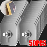 Ganchos de Pared Adhesivos Fuertes Sin Perforación Impermeables Ideal para Cuadros de Imagen, Reloj de Photo Almacenamiento para el Hogar - details 0