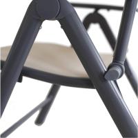 Silla plegable de aluminio Korfu, 67 x 59 x 113 cm, Carbón - details 69