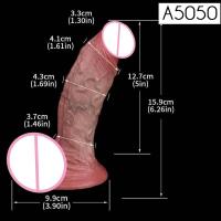 Leten SXXY Juguetes Sexuales de Silicona de Doble Capa con Ventosa, Tacto Suave de Piel, Tapón Anal de Dos Capas para Hombres Adultos - details 2