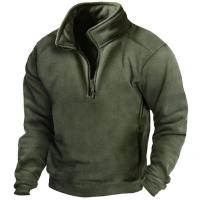 Sudaderas de lana polar para hombre, jerséis de moda, sudadera cálida, tops de otoño e invierno - details 3