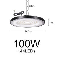 Luces LED de Alta Bahía Blancas Eficiencia Energética Diseño de Resina Acabado Lacado - details 0