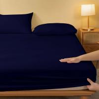 Sábana Sólida Mate Náutica 100% Poliéster Estilo Sencillo Sin Fundas Para Dormitorio Cubierto - details 3